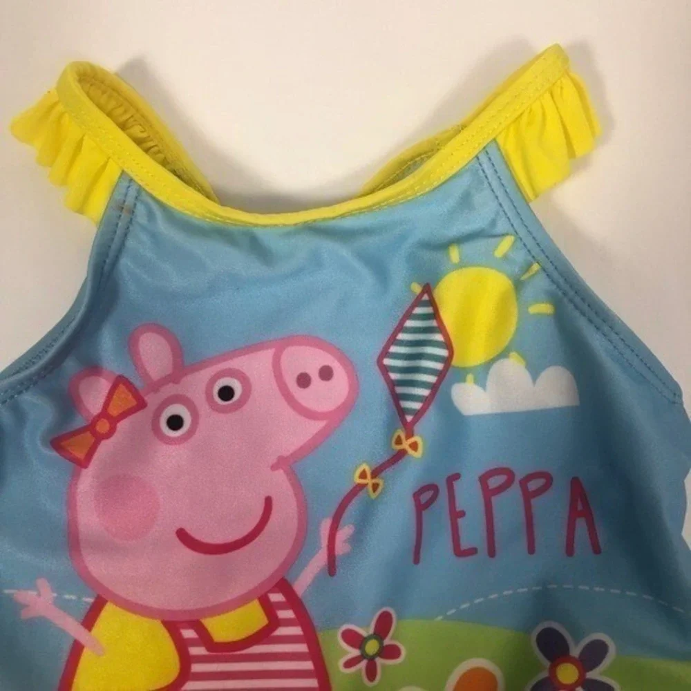 Peppa Pig Girls 1‎ Piece Tankini Swimsuit 4T